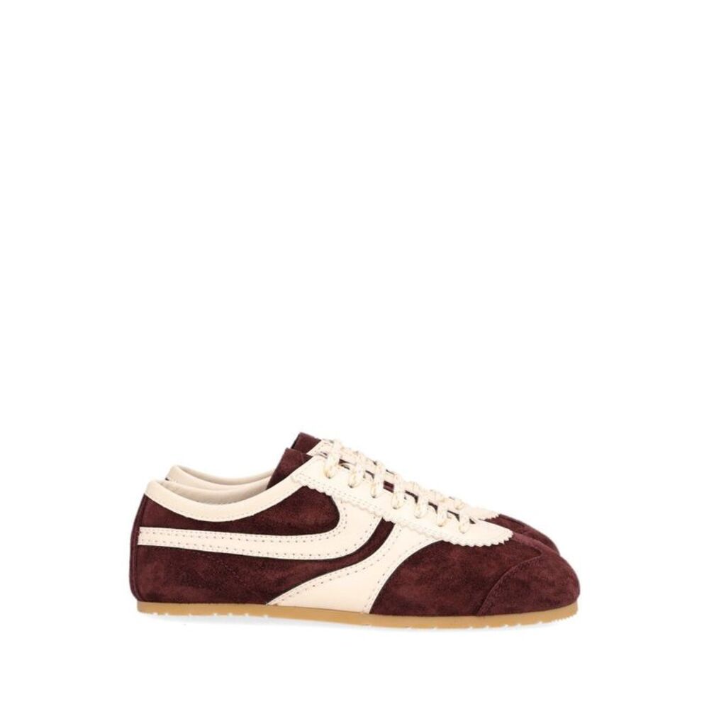 Dries Van Noten Women Suede Sneakers